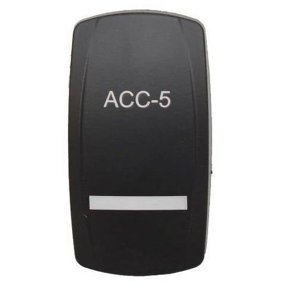 Boat Rocker Switch Cover | ACC-5 Actuator Black White