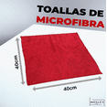thumbnail image 2 of Paño De Limpieza De Microfibra,paquete Con 16 Pzas 40x40 Cms, 2 of 6