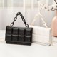 thumbnail image 5 of Bolsa de almohada de celosía prensada, bolsa femenina de acrílico, bolsa cuadrada pequeña portátil para mujer, 5 of 5