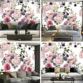 thumbnail image 6 of Peel and Stick Wallpaper Canvas Seamless floral roses watercolor Modern Art Wall Mural Decor Self Adhesive and Removable 69in x 98in, 6 of 6
