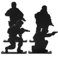 thumbnail image 1 of 4 piezas de objetivos de entrenamiento de tiro, objetivos de ejercicio de tiro, accesorios de entrenamiento de tiro, 1 of 8
