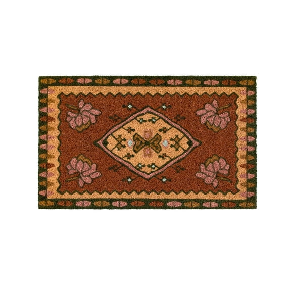 Welcome Doormat 50x80cm Printed Floor Mat - Heavy Duty, Non-Slip Entryway Mat for Indoor/Outdoor Use - Easy to Clean, Durable