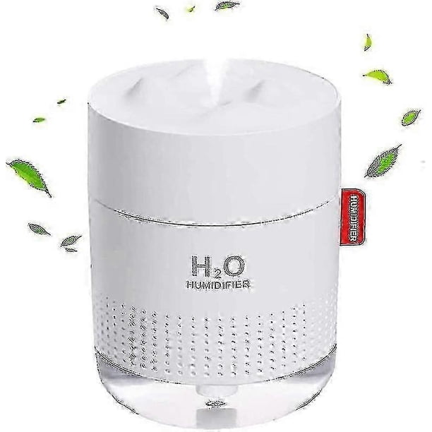 Plant Humidifier, Silent Portable Humidifier, 500ml Silent Air Humidifier with Two Adjustable Mist M