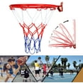 TWCTUWEN Hanging Basketball Wall Mounted Goal Hoop Rim For Outdoors