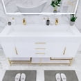 thumbnail image 3 of BETHANY FREESTANDING VANITY WITH REINFORCED ACRYLIC SINK FROM 24 INCH TO 84 INCH, 3 of 8