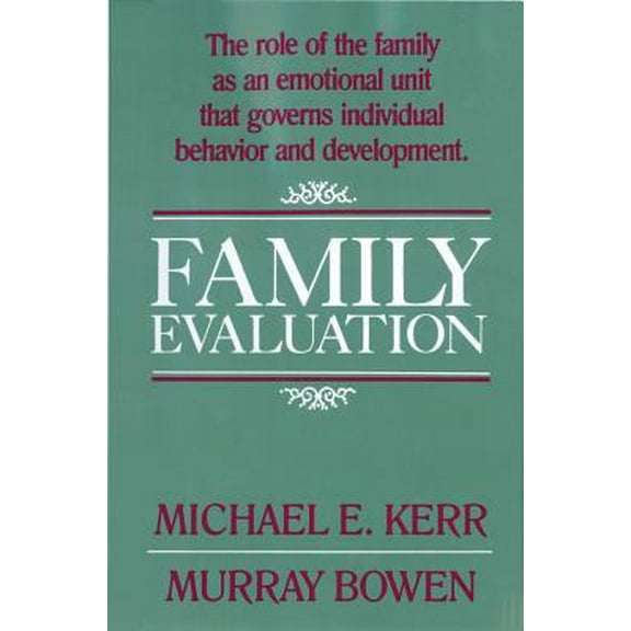 Pre-Owned Family Evaluation (Hardcover) 0393700569 9780393700565