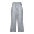 thumbnail image 5 of Resicozy Baggy Sweatpants Men 2026 Cotton Wide Leg Lounge Sweat Pants Drawstring Waist Jogging Pants with Pockets Light Gray S, 5 of 8