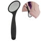 thumbnail image 5 of Lima de pedicura Higoodz para pies callos raspa de pie grande colosal exfoliante profesional de acero inoxidable color negro, 5 of 7