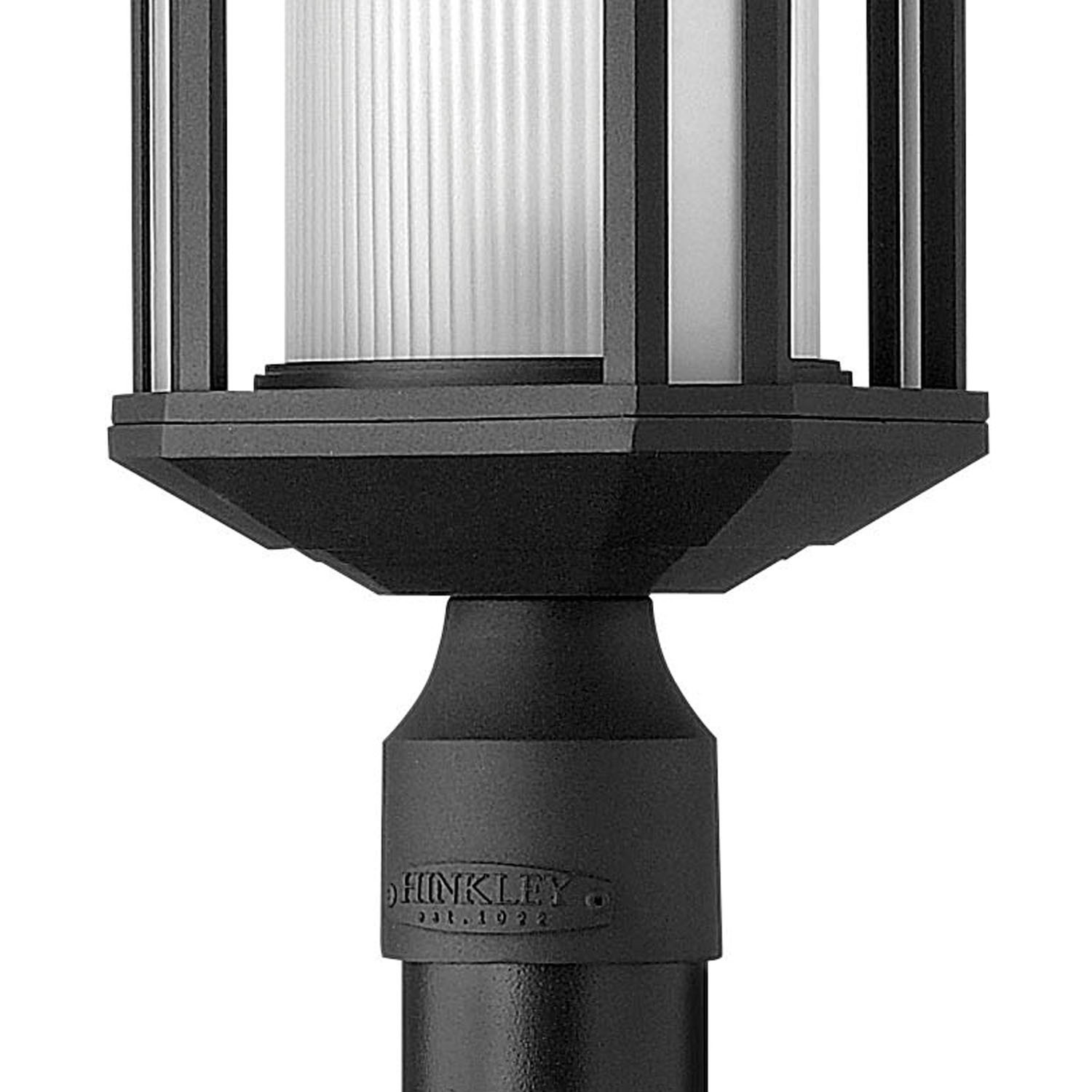 Hinkley Lighting 1391 Castelle 1 Light 16.5" Tall Post Light - Black - image 3 of 7