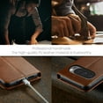 thumbnail image 6 of for Google Pixel 9 Pro XL Wallet Case, Classic Design Premium Leather Wallet Magnetic Closure Flip Case Kickstand Card Holder Slot Shockproof Protective Cover For Google Pixel 9 Pro XL,Brown, 6 of 11