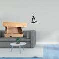thumbnail image 2 of Estante Flotante De Pared Con Cajón Y Compartimento, Escultura Abstracta De Pensador, Figura Decorativa Para Decoración Del Hogar, Dormitorio, Apartamento, Oficina, Armario, Estantería,, 2 of 8