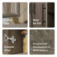 thumbnail image 2 of Prepac Armoire murale Elite empilable 32 po, fini gris vieilli, 2 of 9