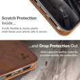 thumbnail image 3 of Snakehive Vintage Wallet for Apple iPhone 12 Mini || Real Leather Wallet Phone Case || Genuine Leather with Viewing, 3 of 5