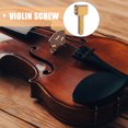 thumbnail image 4 of KAKOWELY Violin Screw 4pcs Violin Screw String Instrument Bow Frog Screw Violin Bow Instrument Part0.47"X0.2"X0.16", 4 of 4