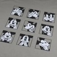 thumbnail image 3 of Disney - Camiseta de Mickey Mouse Caras para Mujer (Caqui Claro), 3 of 3