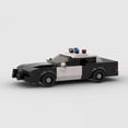 thumbnail image 3 of 1993 Intercept Police Cars MOC Vehicle SWAT Patrol Building Blocks City Speed Champions Crown Victoria Model Technique Kids Toys NEW, 3 of 7