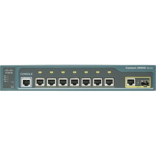 NEW Cisco WS-C2960G-8TC-L 8port GIG port switch