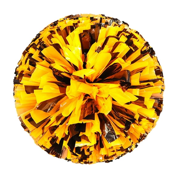 2PCS Cheerleading Handheld Colorful Flowers Sports Activities Performance Cheering Supplies Colorful Lightweight Finger Ring Buckle Design Anti Off PET Material