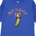 thumbnail image 4 of Inktastic Dill-lightful Pickle Girls Long Sleeve Toddler T-Shirt, 4 of 5