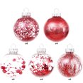thumbnail image 2 of Christmas Ball Ornaments,Happon Plastic Shatterproof Christmas Balls,Clear Plastic Decorative Balls Baubles Set for Holiday Party Thanksgiving Office (30 Packs,60mm/2.36"), 2 of 6