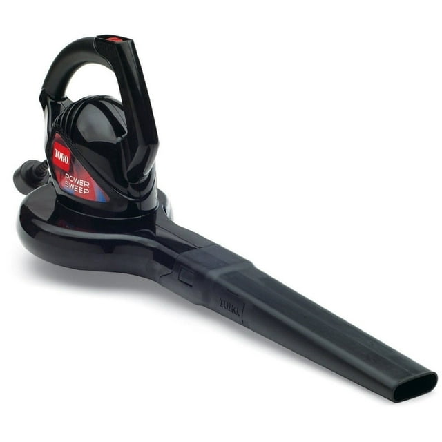 Sopladora de hojas Toro 51585 Power Sweep, 7 amperios, 2 velocidades, 160 mph