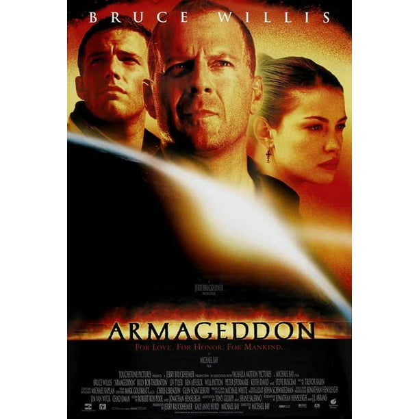 Armageddon Movie Poster 27 X 40 Style E Walmart Com Walmart Com