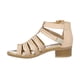 thumbnail image 3 of Sandalias Para Niñas Con Tacón Bajo Casuales Cómodos beige 20 Tropicana 005A6M, 3 of 5