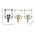thumbnail image 2 of Adam & Friends Swinging Couple Sculpture | 3-Pack, 2 of 5