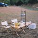 thumbnail image 5 of Estante de almacenamiento para mesa de Camping, estante ligero para vajilla de barbacoa, suministros para viajes y senderismo Hugtrwg Para estrenar, 5 of 9