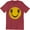 Red, variant on Headphones Smile Music Club DJ Funky Funk House Electronic House Groove T-Shirt