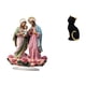 thumbnail image 1 of Figura de gato acrílico para decoración de escritorio, figura única de resina, adorno coleccionable, regalo, escultura de animal de mesa para el hogar, 1 of 8