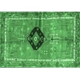 thumbnail image 1 of Ahgly Company Indoor Rectangle Persian Emerald Green Traditional Area Rugs, 3' x 5', 1 of 4