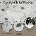 thumbnail image 4 of Non-Slip Refrigerator Liners Roll, Absorbent Fridge Liners Machine Washable Refrigerator Shelf Liners Keep Food Fresh Mats, No Adhesive Shelf Liners & Drawer Liners for Glass Shelves (12inx12ft), 4 of 6