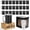 Black, variant on Makerflo 12 oz Powder Coated Camper Mug with Leak-Proof Lid, Laser Engraving & UV DTF Blank (White – Pack of 25)
