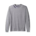 thumbnail image 3 of Daxton Premium Atlanta Men Long Sleeves T Shirt Ultra Soft Medium Weight Cotton, 2Pk Hgry Navy Navy White Small, 3 of 6