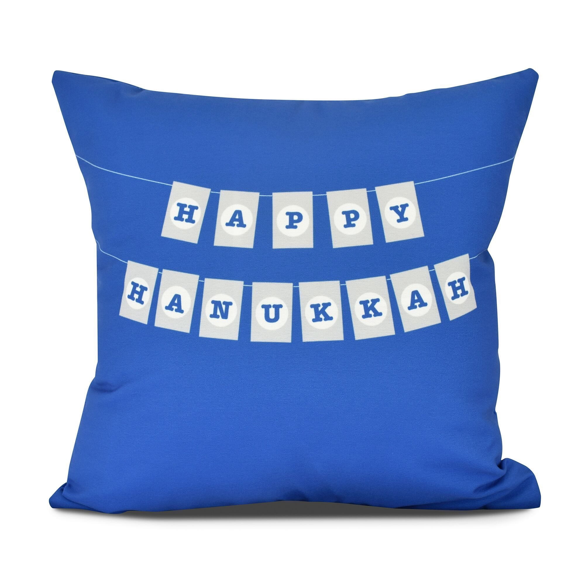 Banner Day, Word Print Pillow