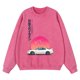 thumbnail image 3 of Sudadera de algodón de gran tamaño con capucha estilo hip hop holgada y cálida para hombre, ropa vintage desgastada, con iniciales, para carreras de coches japoneses GTR R34, 3 of 4