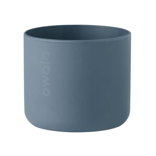 Funda de silicona antideslizante Owala para botella de 32 oz color azul