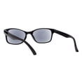 thumbnail image 3 of Reading Sunglasses Full Lens Magnified Rectangle Spring Hinge Black Pink +1.50, 3 of 4
