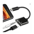 thumbnail image 1 of Adaptador Y Cargador 2 En 1 Tipo C Para Auriculares compatible con celulares Genérico adaptador de audio, 1 of 6