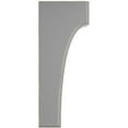 thumbnail image 3 of 3 1/2"W x 4"D x 10"H Clarksville Wood Vintage Decor Bracket, Pebble Grey, 3 of 6