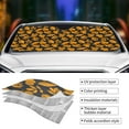 thumbnail image 3 of Kdxio fall leaf Print Front Windshield Sun Shade,Folding Auto Sunshade for Car Truck SUV-Medium, 3 of 5