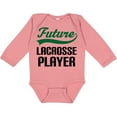 thumbnail image 3 of Inktastic Future Lacrosse Player Boys Long Sleeve Baby Bodysuit, 3 of 5