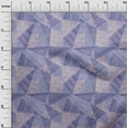thumbnail image 3 of oneOone Cotton Flex Medium Blue Fabric Abstracts Sewing Craft Projects Fabric Prints By Yard 40 Inch Wide, 3 of 5