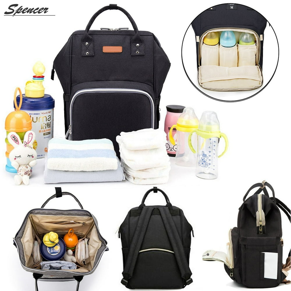 Spencer Waterproof Baby Diaper Backpack Large Capacity