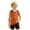 Orange, variant on Child Kids Boys Girls Sleeveless Summer Casual Tops Toddler Beach Holiday Sports Shirts Vest