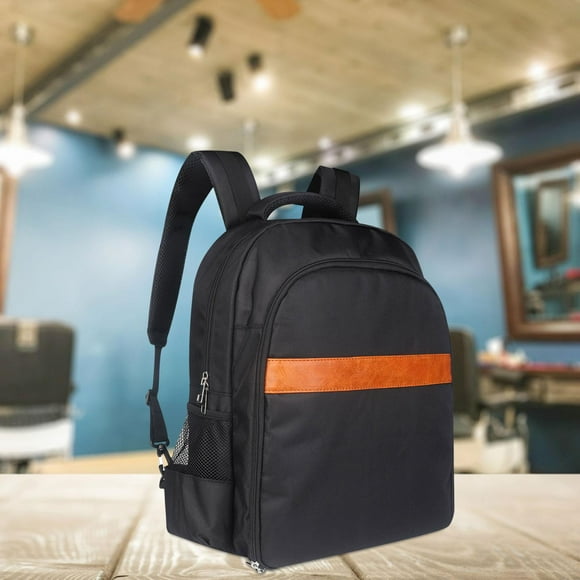 Organizador de bolsas de suministros de peluquero/mochila para cortapelos/mochila de viaje portátil resistente al desgaste para herramientas de corte