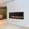 thumbnail image 4 of SimpliFire Forum Outdoor Electric Fireplace for Patio 55" Wide Recessed in Wall Fireplace, 4 of 9