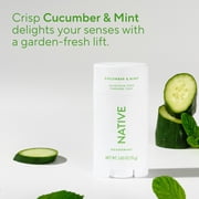 Native Deodorant, Aluminum Free, Cucumber & Mint, for Women and Men, 2.65 oz