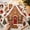 brown-2, variant on Wooowa Christmas Patchwork Fabric DIY Quilt Kit with Pre Cut Pieces for Wall Hanging Holiday Sewing Craft Home Decor Gift